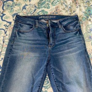 Hi-Rise Jegging Crop Jeans